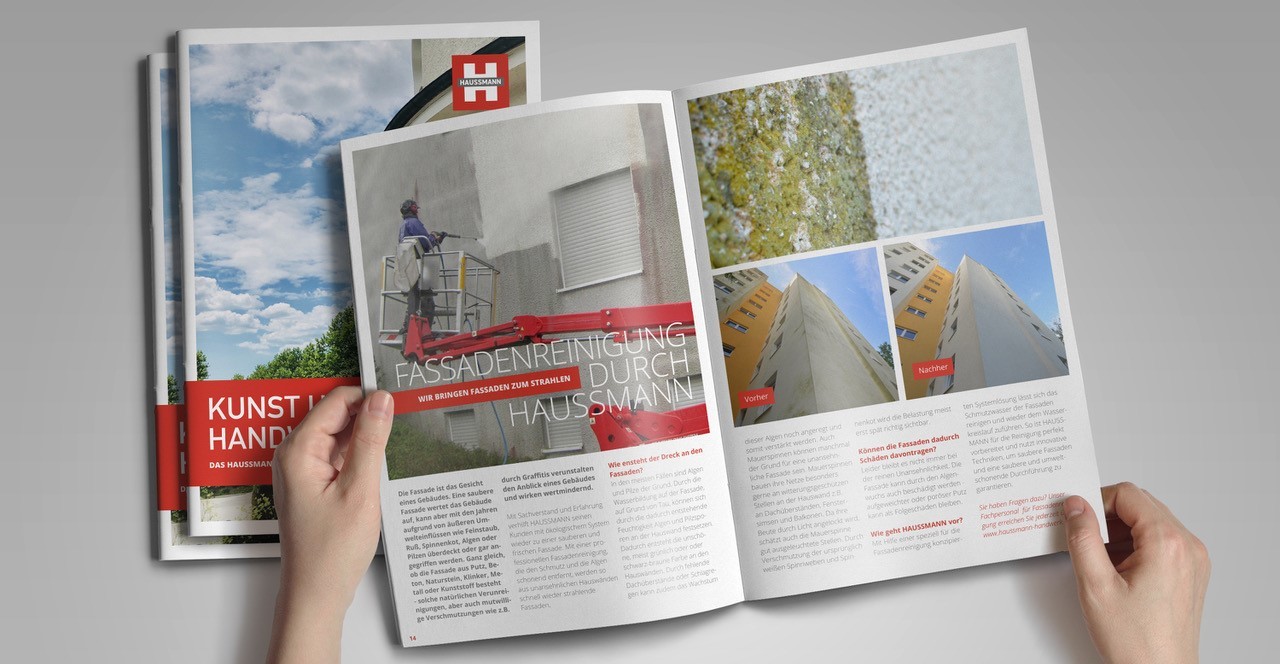 Das HAUSSMANN Magazin, für Fans Kunden und Mitarbeiter In regelmäßigen Abständen erscheint das HAUSSMANN Magazin und gibt Kunden, Interessenten und Mitarbeitern einen Überblick über aktuelles, Projekte und HAUSSMANN Themen